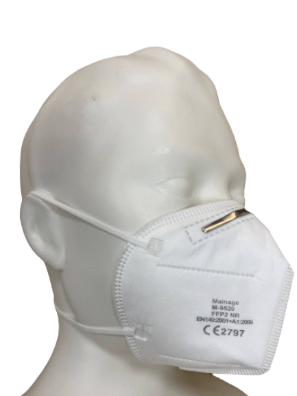 Examples of medical respirator masks (type FFP2)