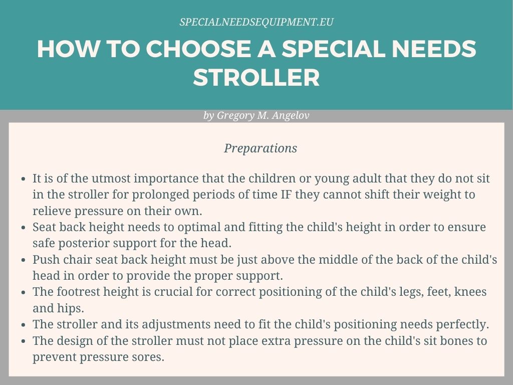 How to choose a special needs stroller?