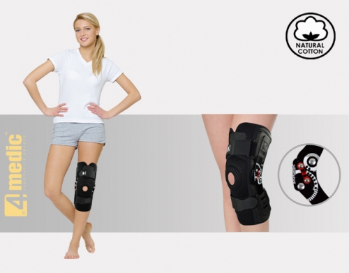 Knee joint brace with splints 2RA AM-OSK-Z/2RA