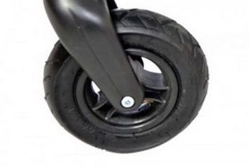 Front wheel with PU tire for buggy RACER+ 