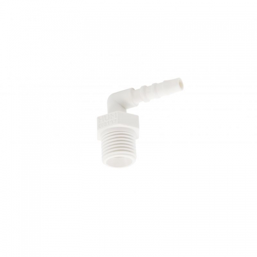 Angle connector for humidifier