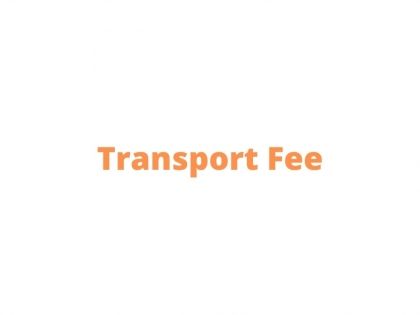 Transport surcharge