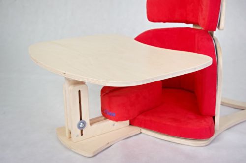 Tray for positioning chair 