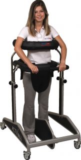 Adult in dynamic standing frame Activall