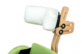 Cotton headrest cover for vertical stander CAT 2 