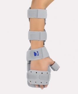 Hand and forearm support with stabilization of position AM-SDP-K-02